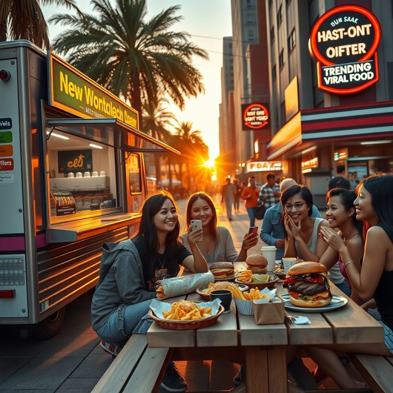 Fast Food Revolution: How Street Food, Food Trucks, and Viral Trends Are Redefining America’s Culinary Scene in 2024
