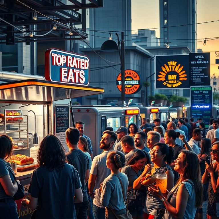 Fast Food Revolution: Where to Find Top Rated Street Eats and Trending Food Trucks in 2024
